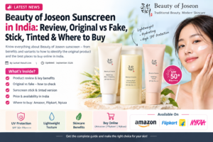 Beauty of Joseon sunscreen India review and buying guide
